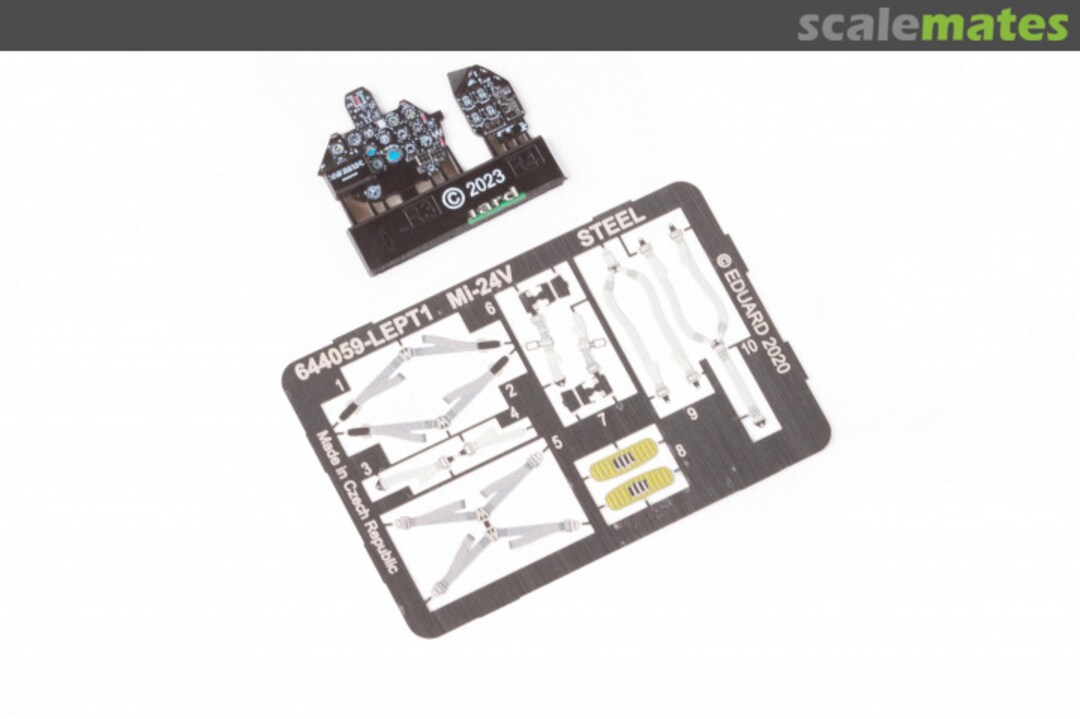 Contents Mi-24V black (Mi-35) 644201 Eduard