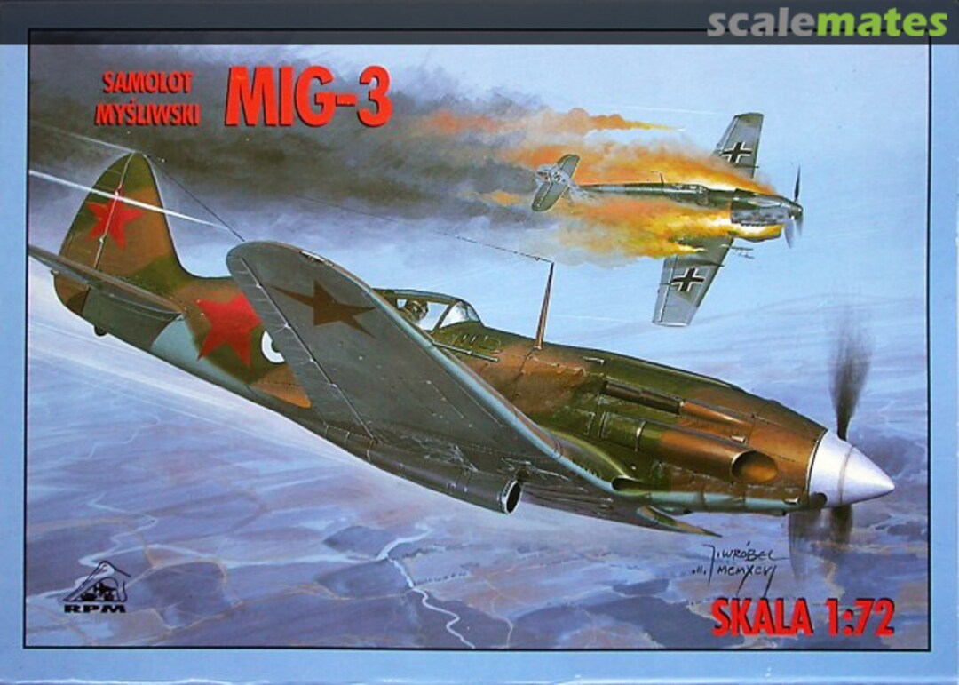 Boxart MiG-3 72004 RPM