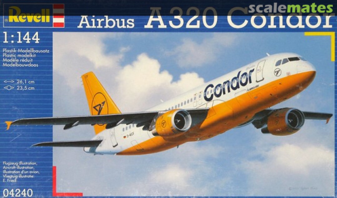 Boxart Airbus A320 Condor 04240 Revell