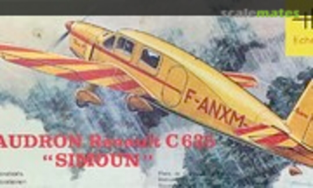 1:72 Caudron Renault C 635 &quot;Simoun&quot; (Heller 165 / 208)