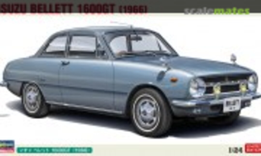 1:24 Isuzu Bellett 1600GT (1966) (Hasegawa 20701)