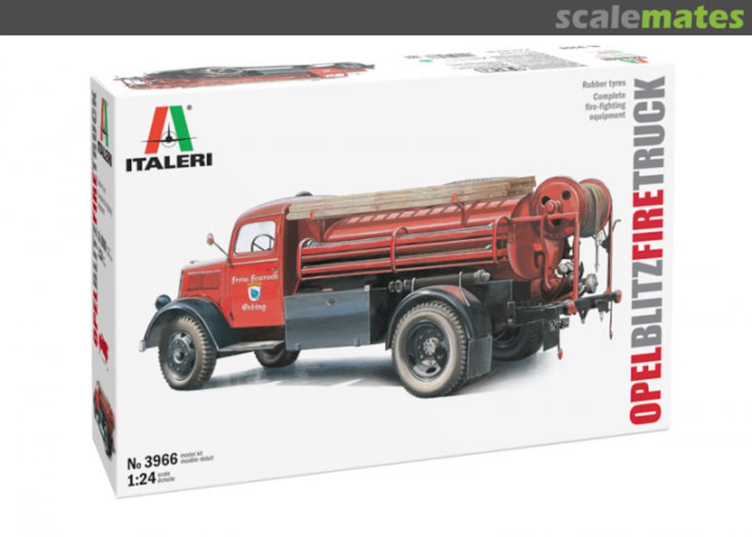 Boxart Opel Blitz Fire Truck  Italeri