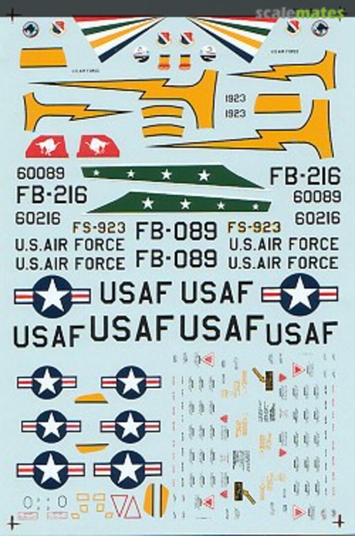 Boxart RF-101Cs, F-84 72-362 Microscale