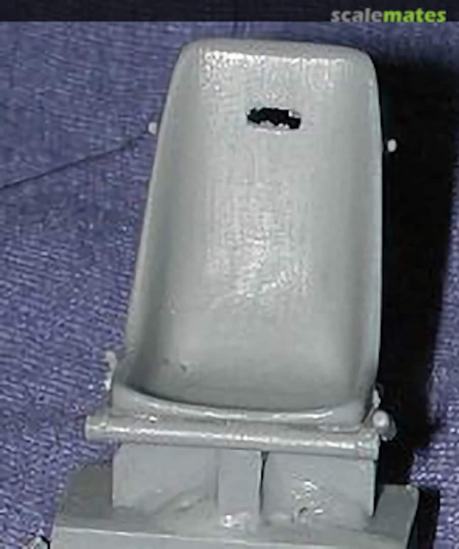 Boxart Bf 109E Seat without Pad or Belts CEC32107 Cutting Edge Modelworks