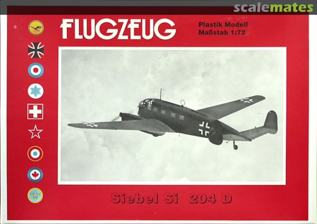 Boxart Siebel Si 204D  Flugzeug