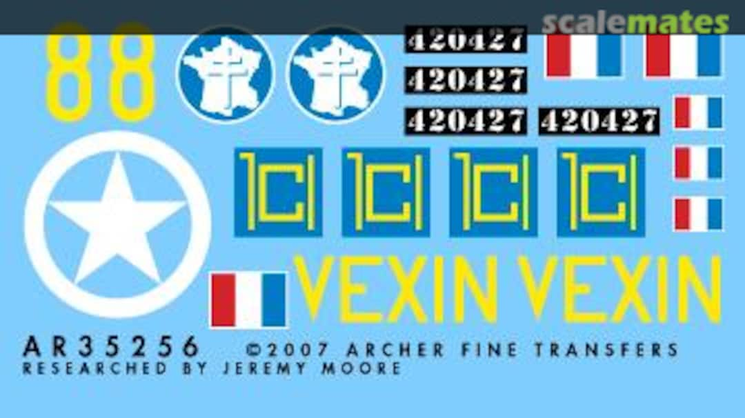 Boxart Free French M3A3 "Vexin" AR35256 Archer