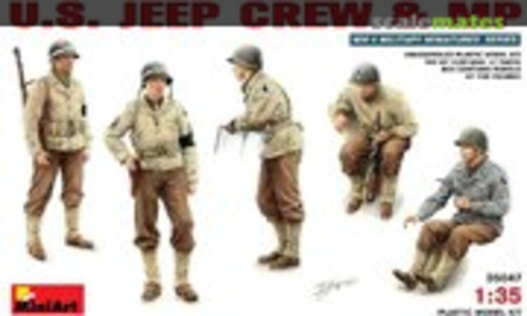 1:35 Jeep Crew &amp; MP (MiniArt 35047)