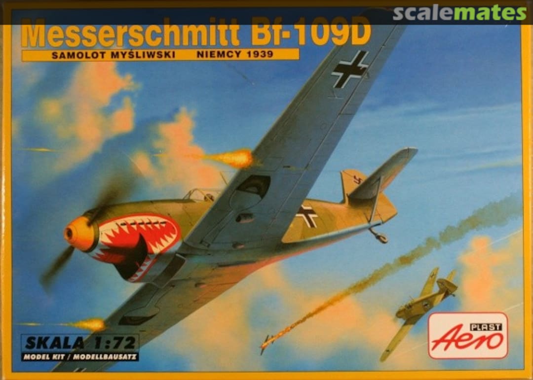 Boxart Messerschmitt Bf-109D 00271 Aeroplast