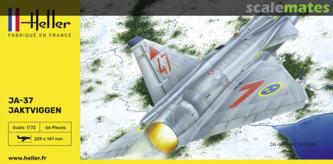 Boxart JA-37 Jaktviggen 80309 Heller