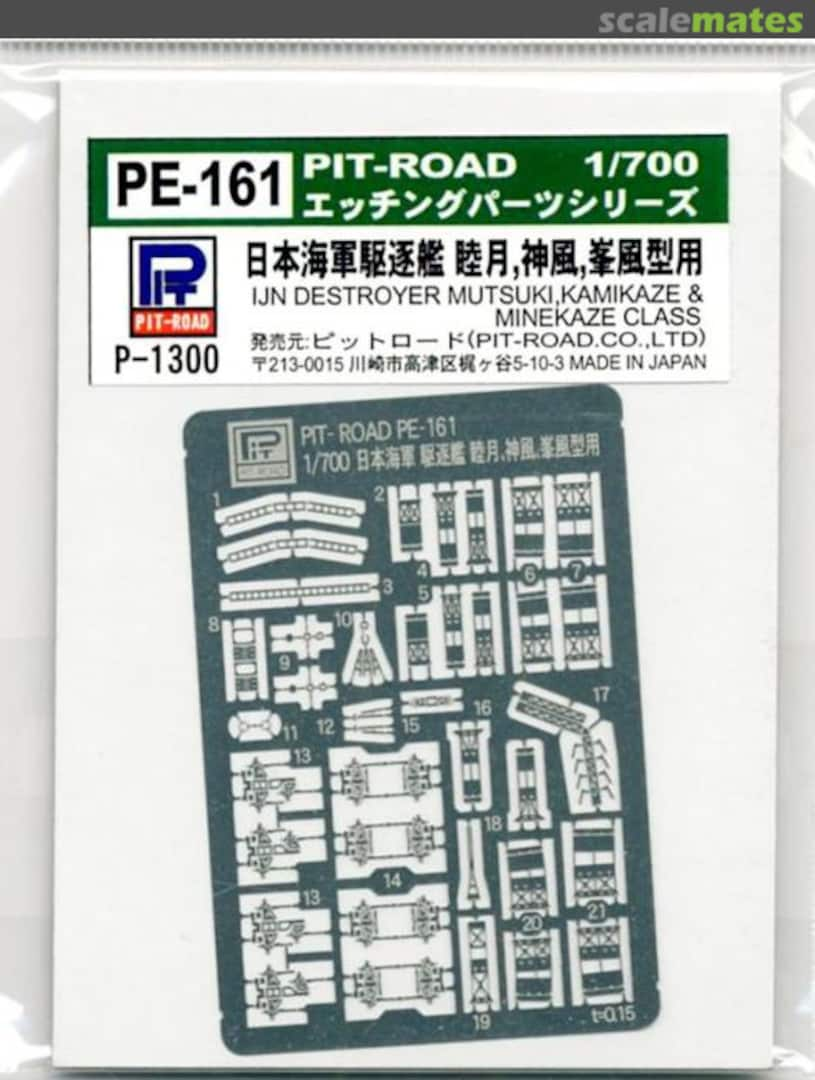 Boxart Photo-Etched Parts for IJN Destroyer Mutsuki, Kamikaze & Minekaze Class PE-161 Pit-Road