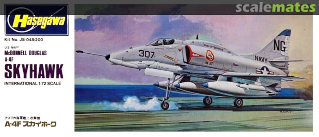 Boxart A-4F Skyhawk JS-048 Hasegawa