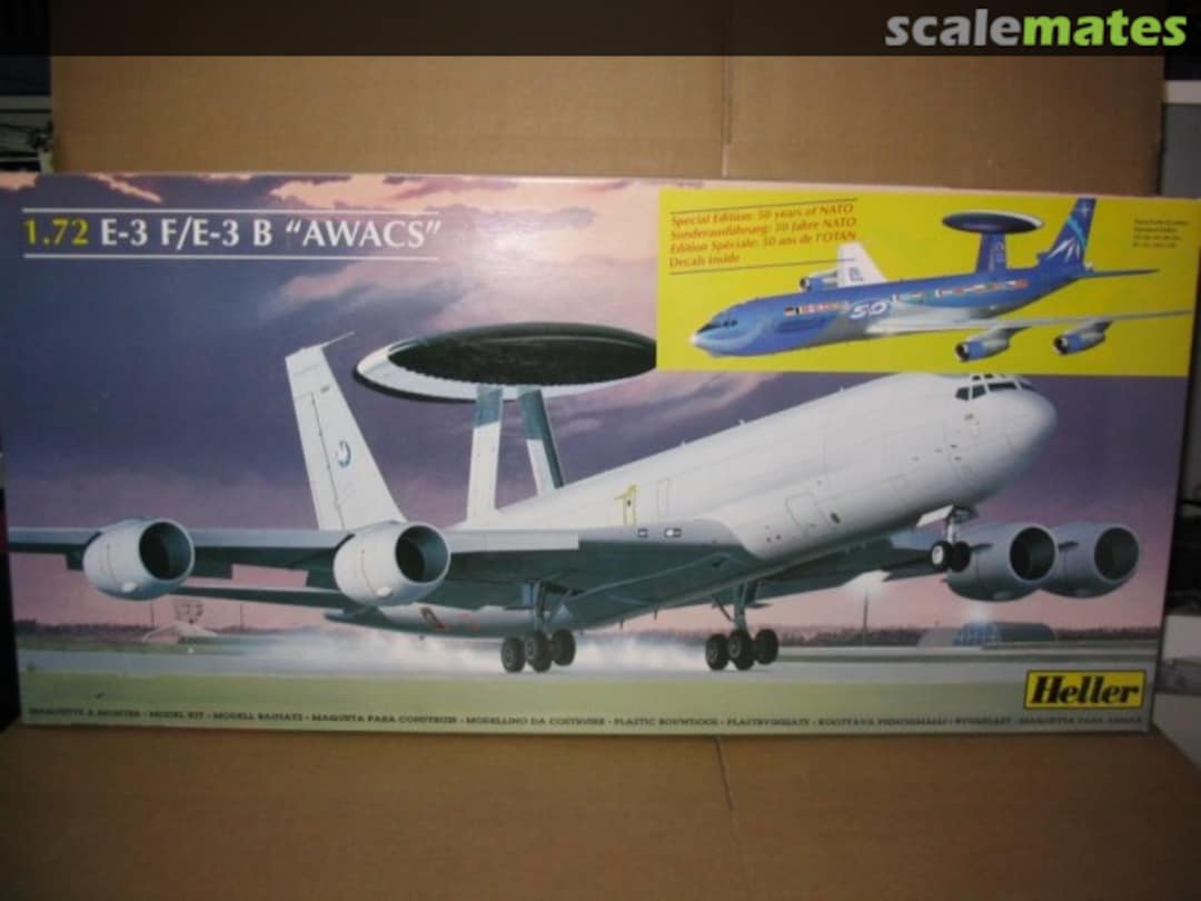 Boxart E-3F / E-3B AWACS 80383 Heller