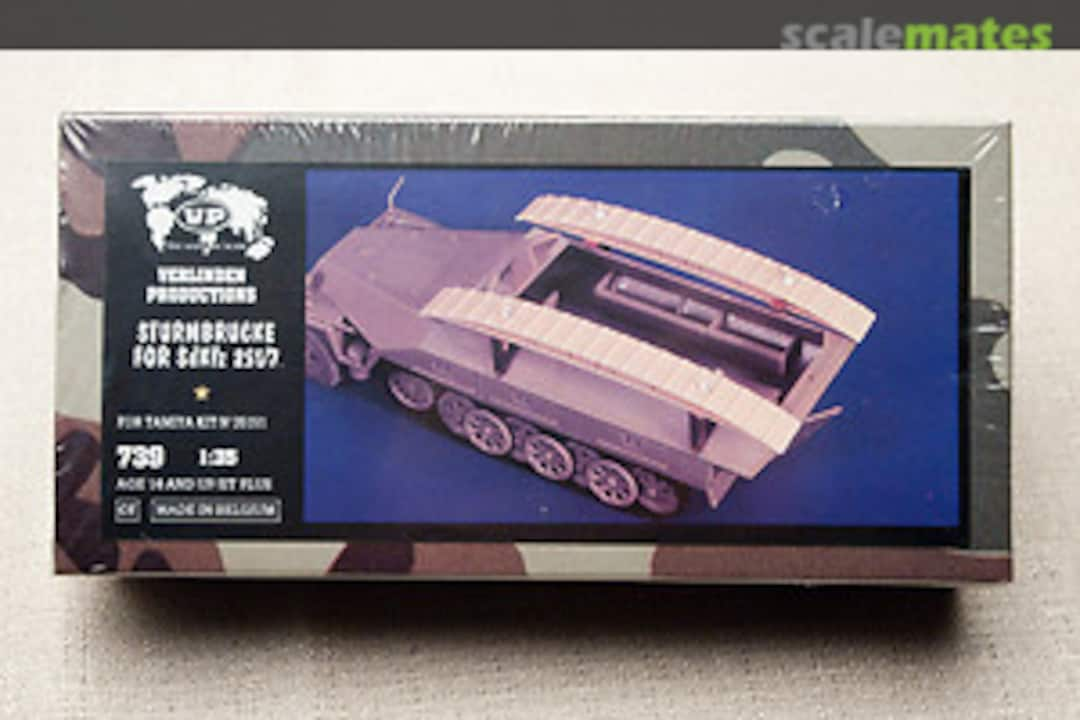 Boxart Sturmbrucke for SdKfz 251/7 739 Verlinden Productions