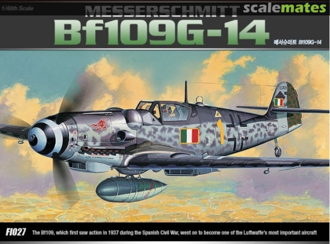 Boxart Messerschmitt Bf109G-14 12256 Academy