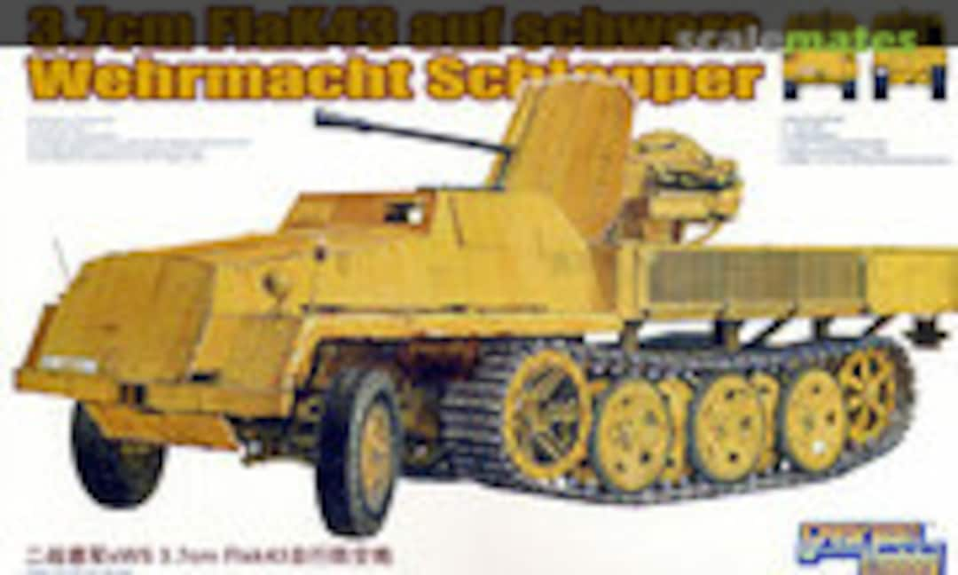 1:35 3.7cm FlaK 43 auf Schwere Wehrmacht Schlepper with Engine Set (Great Wall Hobby L3516C)