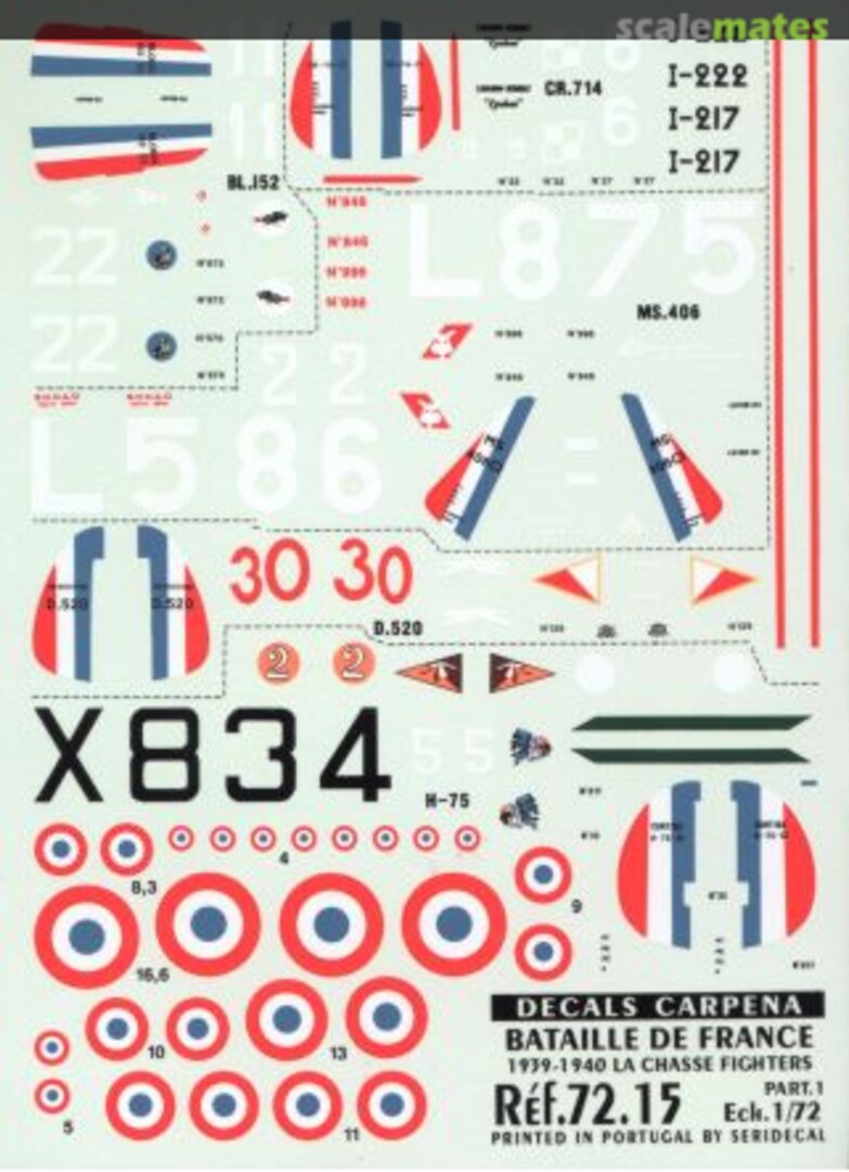 Boxart Bataille de France 72.15 Carpena