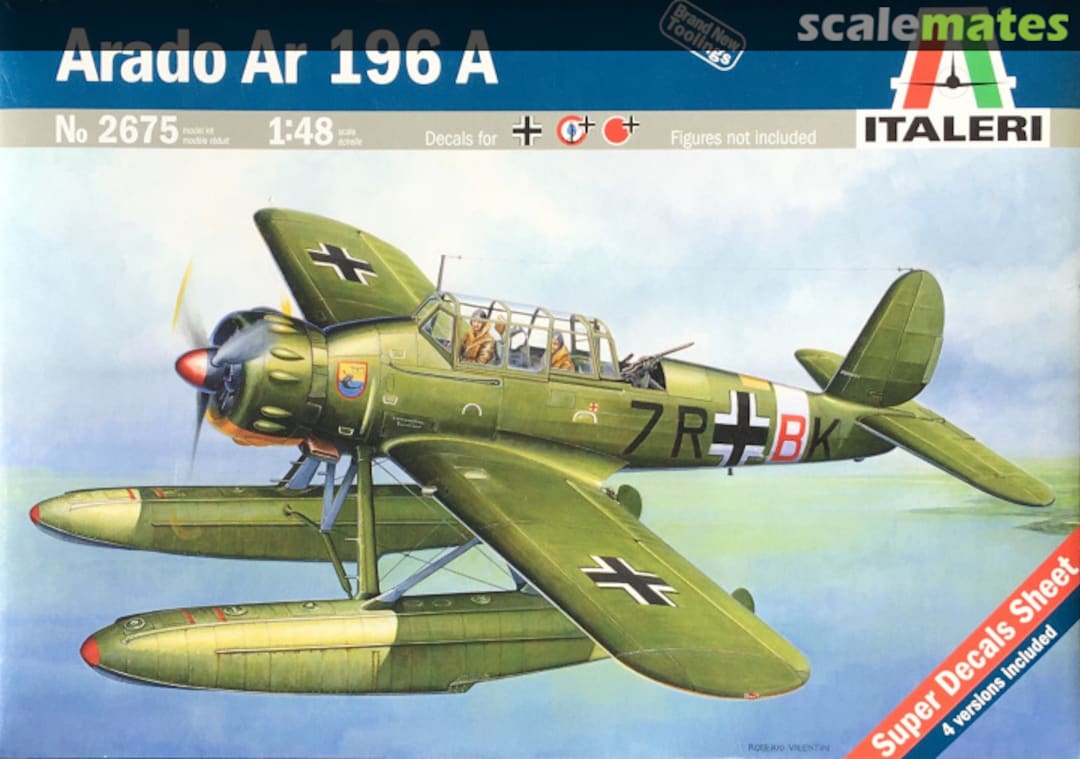 Boxart Arado Ar 196A 2675 Italeri