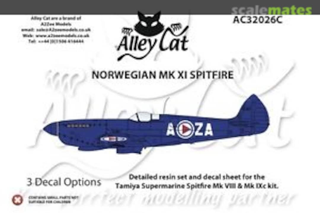 Boxart Norwegian MK XI Spitfire AC32026C Alley Cat