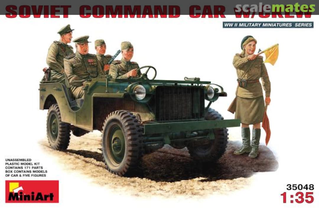 Boxart Command Car 35048 MiniArt