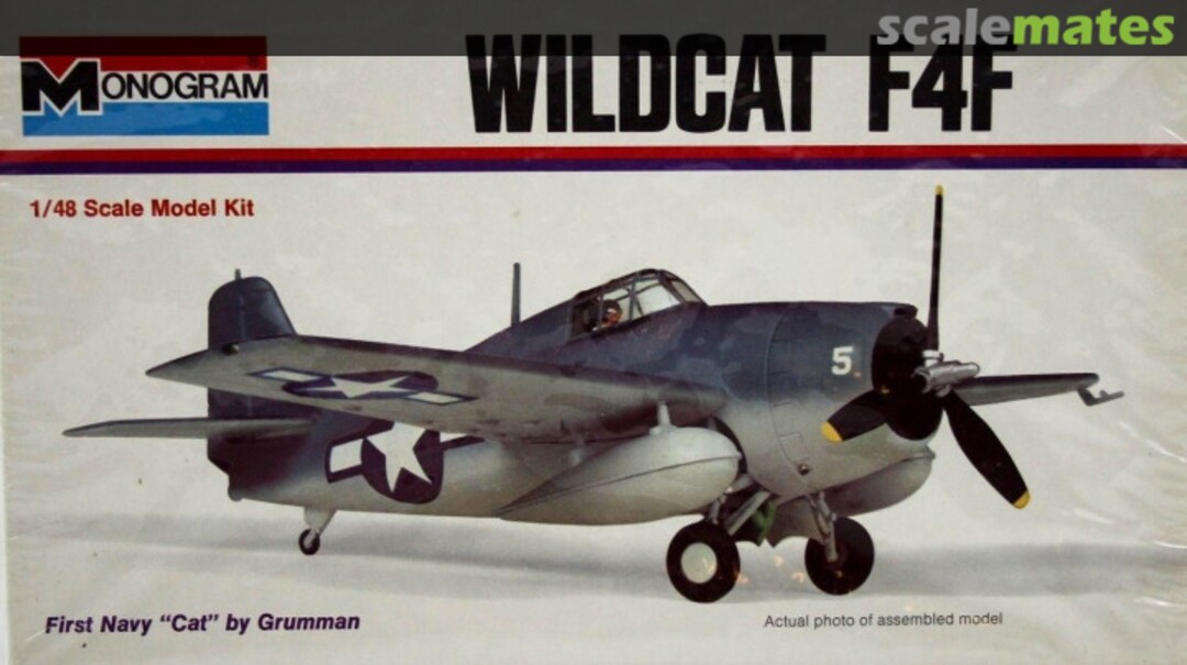 Boxart Wildcat F4F 6798 Monogram