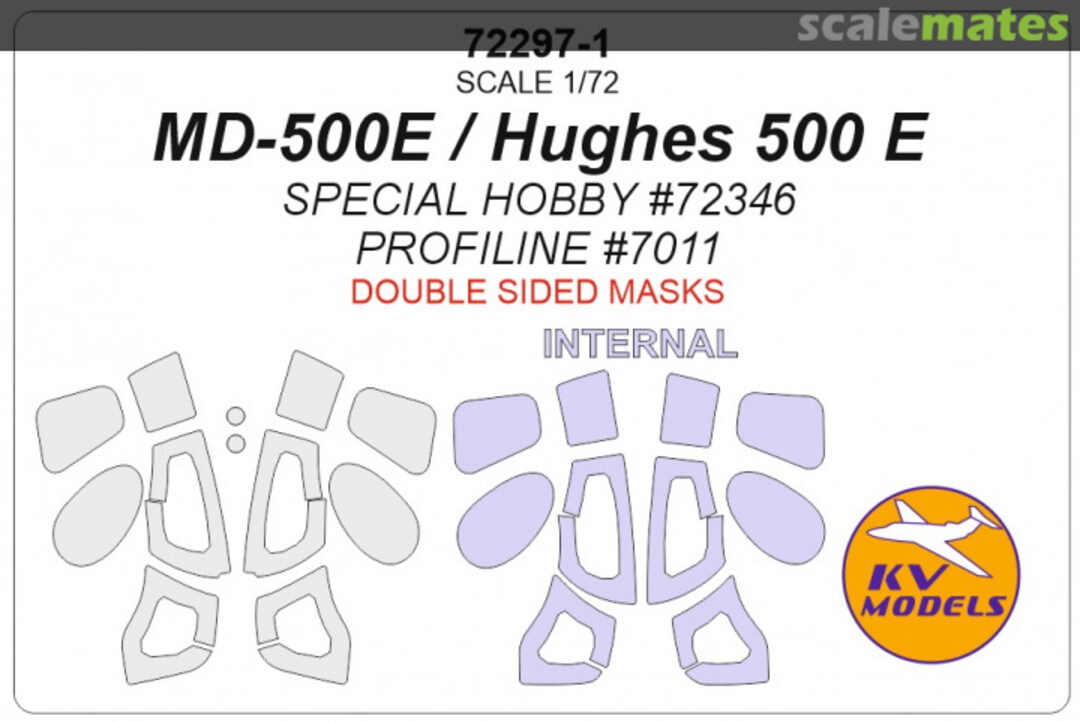 Boxart MD-500E / Hughes 500 72297-1 KV Models