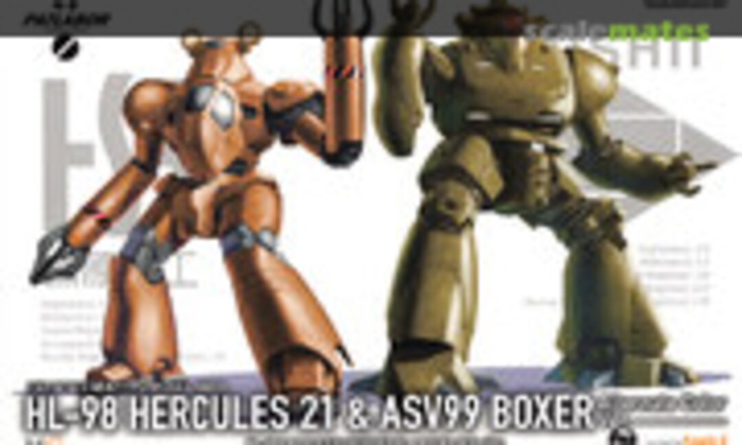 1:60 HL-98 Hercules 21 &amp; ASV99 Boxer Alternate Color Ver. (Good Smile Company 165663)