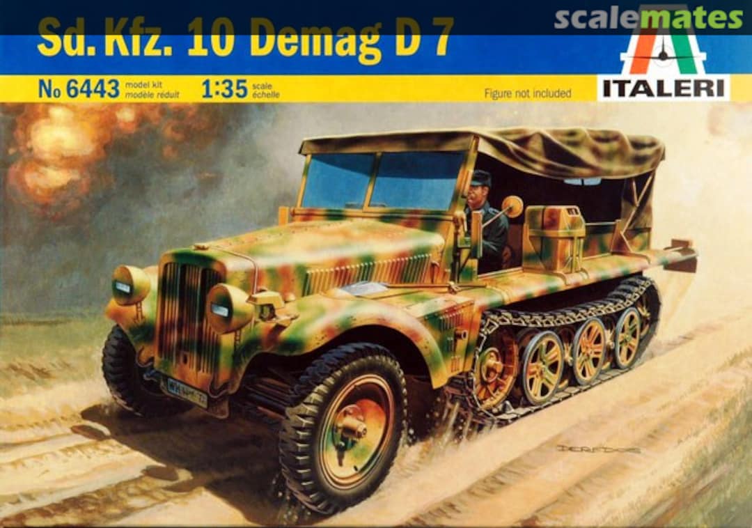 Boxart Sd.Kfz. 10 Ausf. B 6443 Italeri