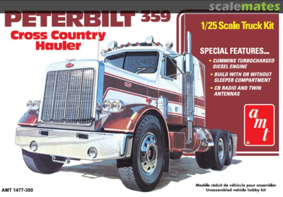 Boxart Peterbilt 359 1477 AMT