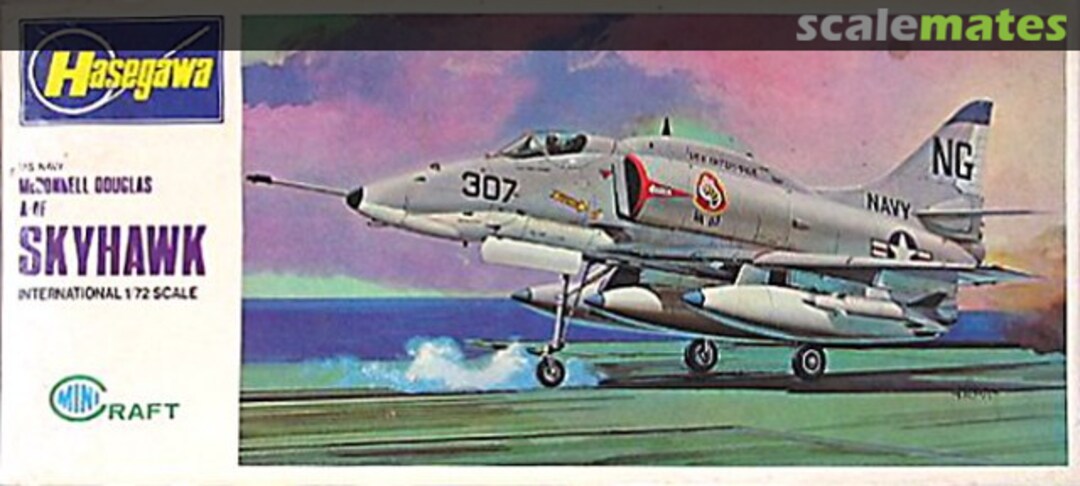 Boxart A-4F Skyhawk JS-048 Minicraft Hasegawa