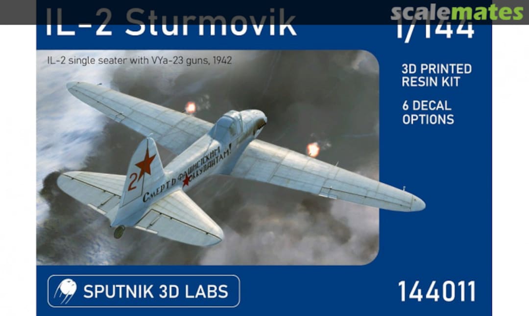 Boxart IL-2 Sturmovik (mod. 1942) 144011 Sputnik 3D Labs