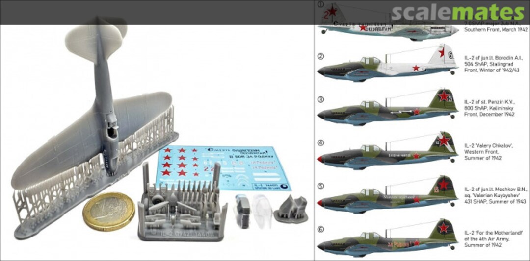 Contents IL-2 Sturmovik (mod. 1942) 144011 Sputnik 3D Labs