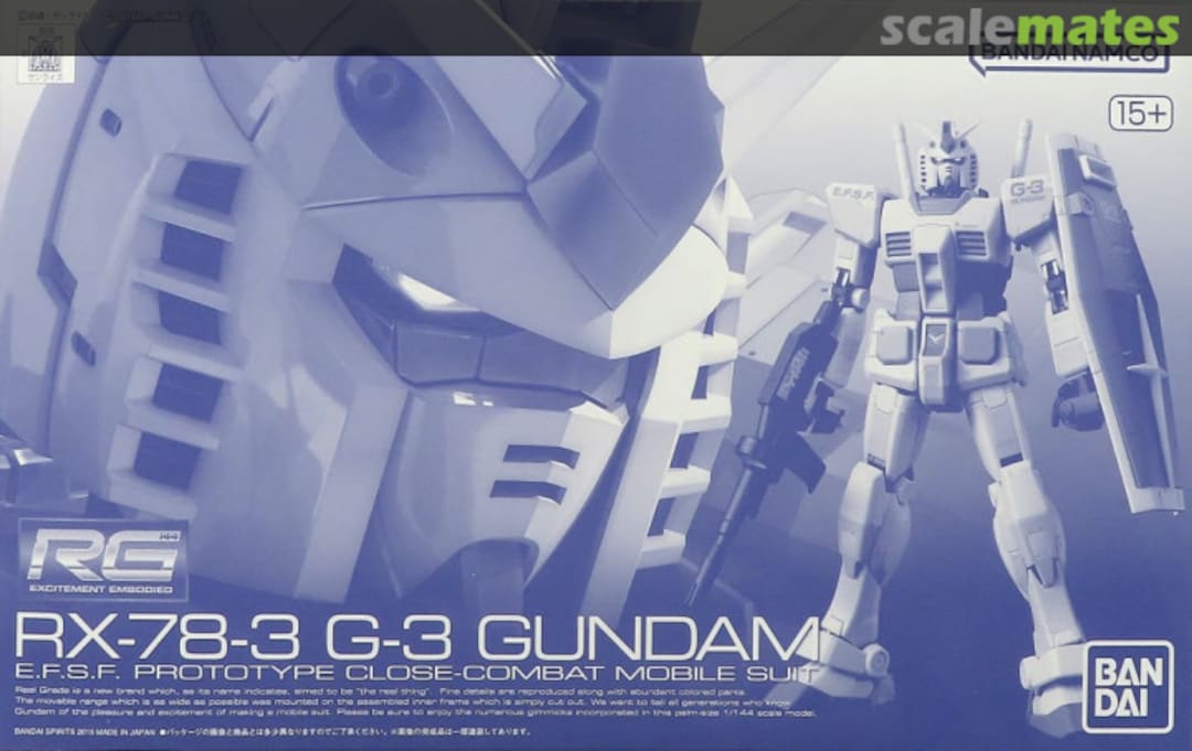 Boxart RX-78-3 G-3 Gundam  5063502 Bandai Spirits