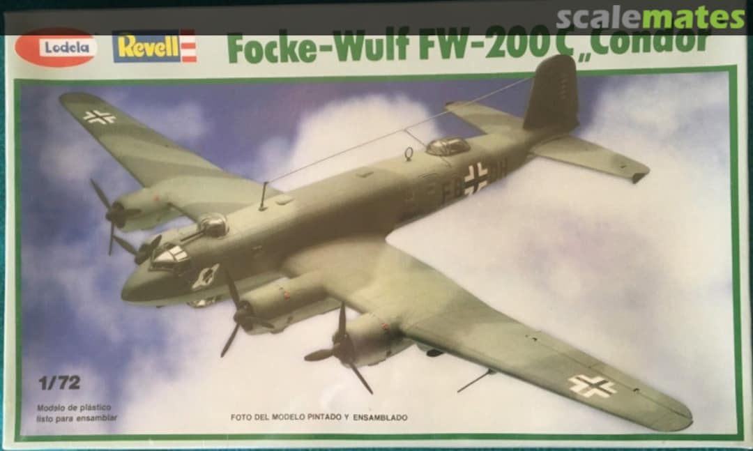 Boxart Focke-Wulf FW-200C Condor RH-4424 Revell/Lodela