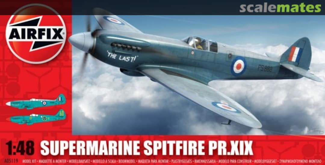 Boxart Supermarine Spitfire PR.XIX A05119 Airfix