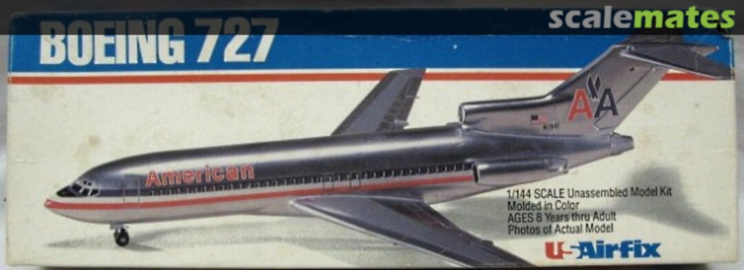 Boxart Boeing 727 60010 USAirfix