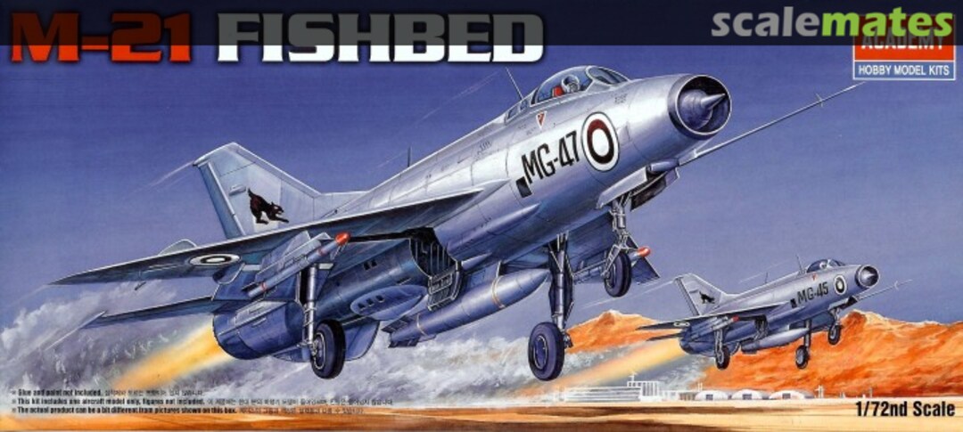 Boxart MiG-21 Fishbed 12442 Academy