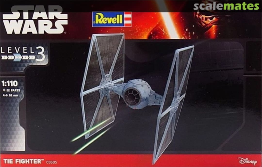 Boxart TIE Fighter 03605 Revell