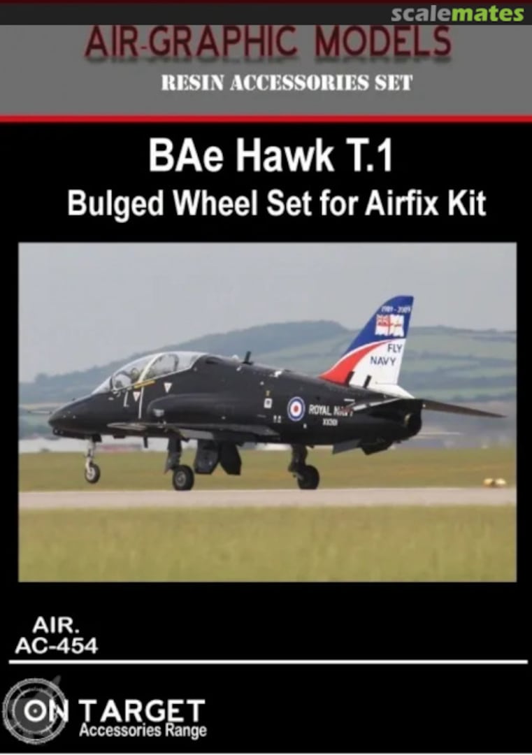 Boxart BAE Hawk T.1 Bulged wheel set AC-454 Air-Graphics Models