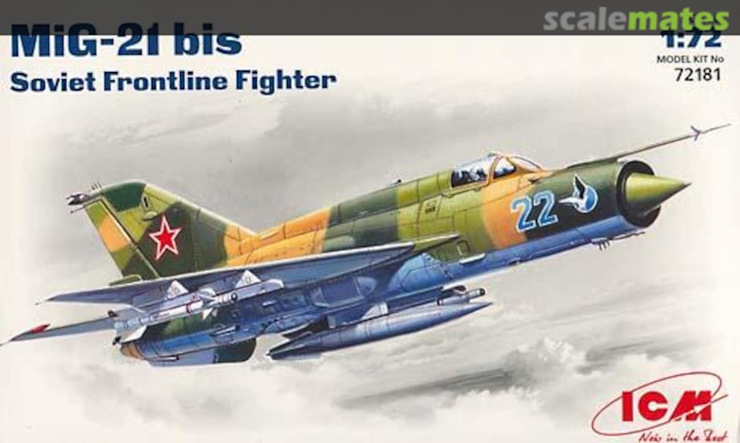 Boxart MiG-21bis 72181 ICM