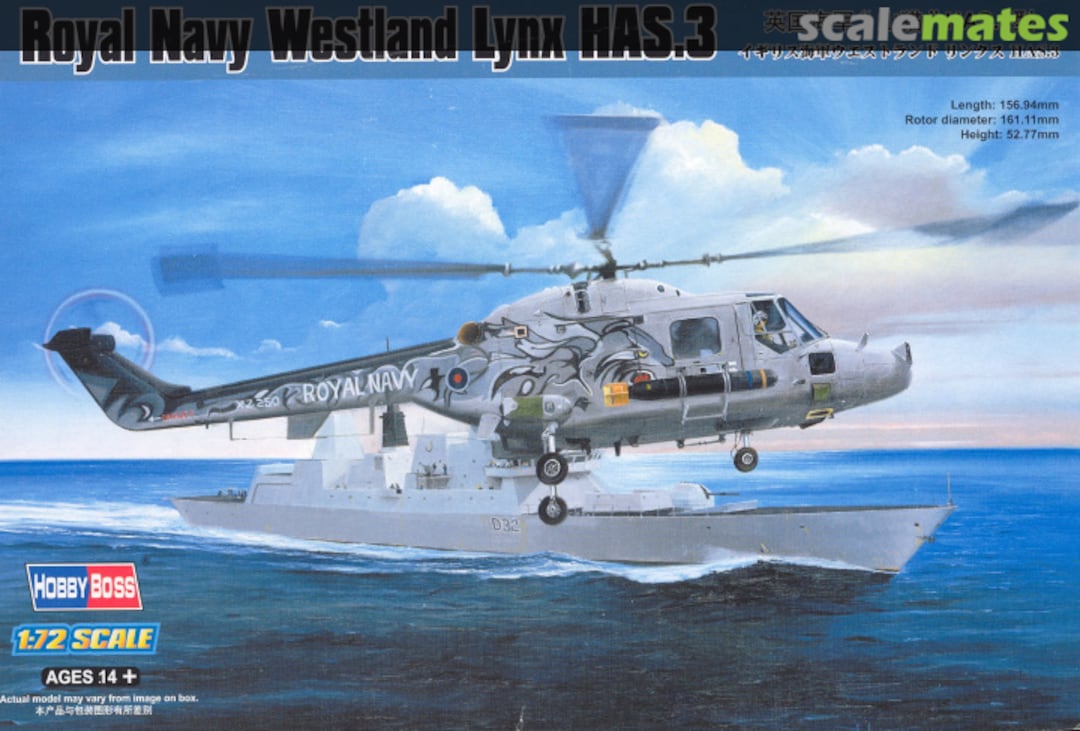 Boxart Westland Lynx HAS.3 87237 HobbyBoss