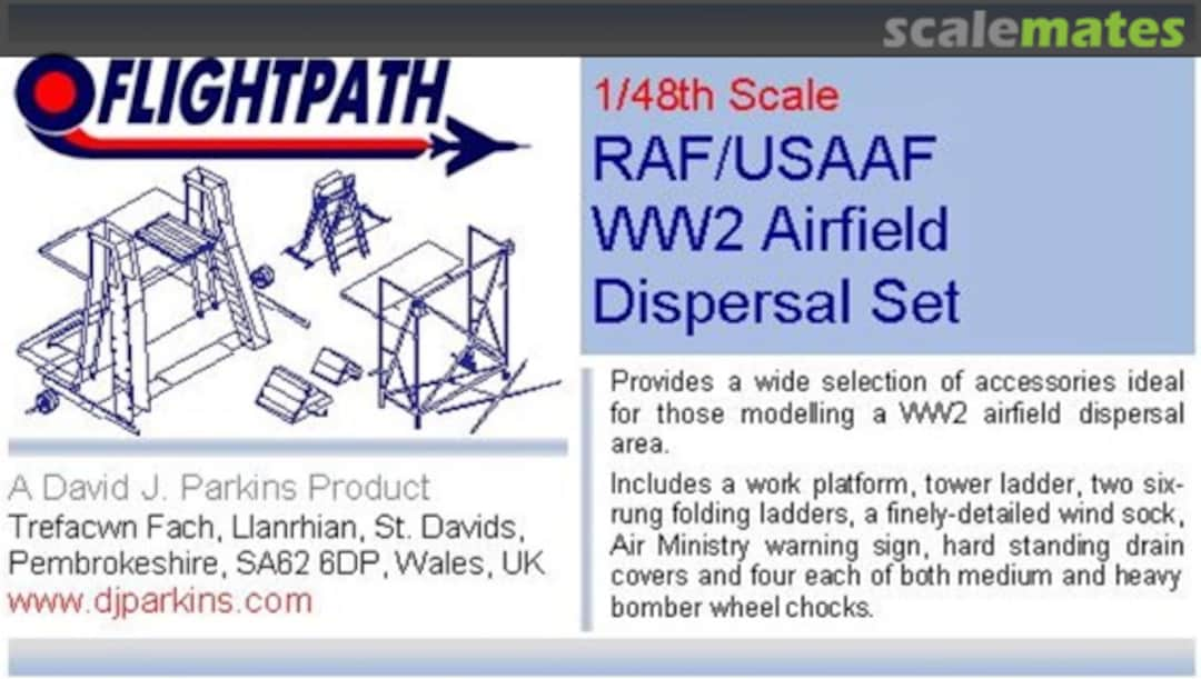 Boxart World War Two Airfield Dispersal Set FP-48-001A Flightpath