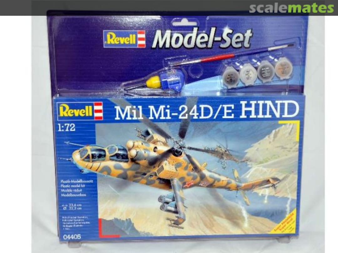 Boxart Mil Mi-24D/E Hind 64405 Revell