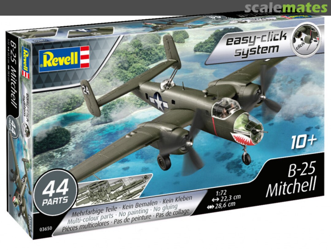 Boxart B-25 Mitchell 03650 Revell