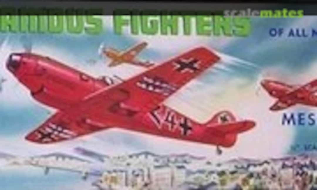 1:48 Messerschmitt ME 109 (Aurora 55A-59)