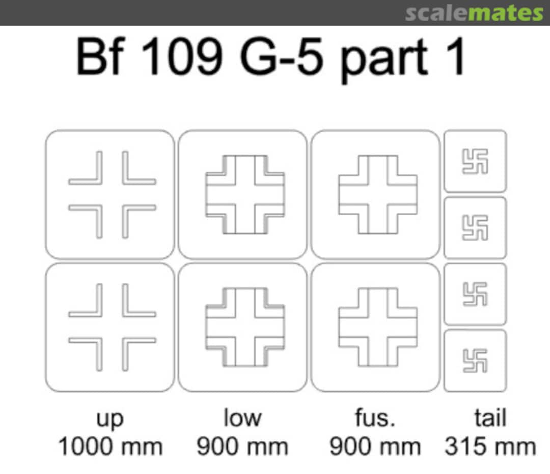 Boxart Bf 109 G-5 part 1 24014 Omask