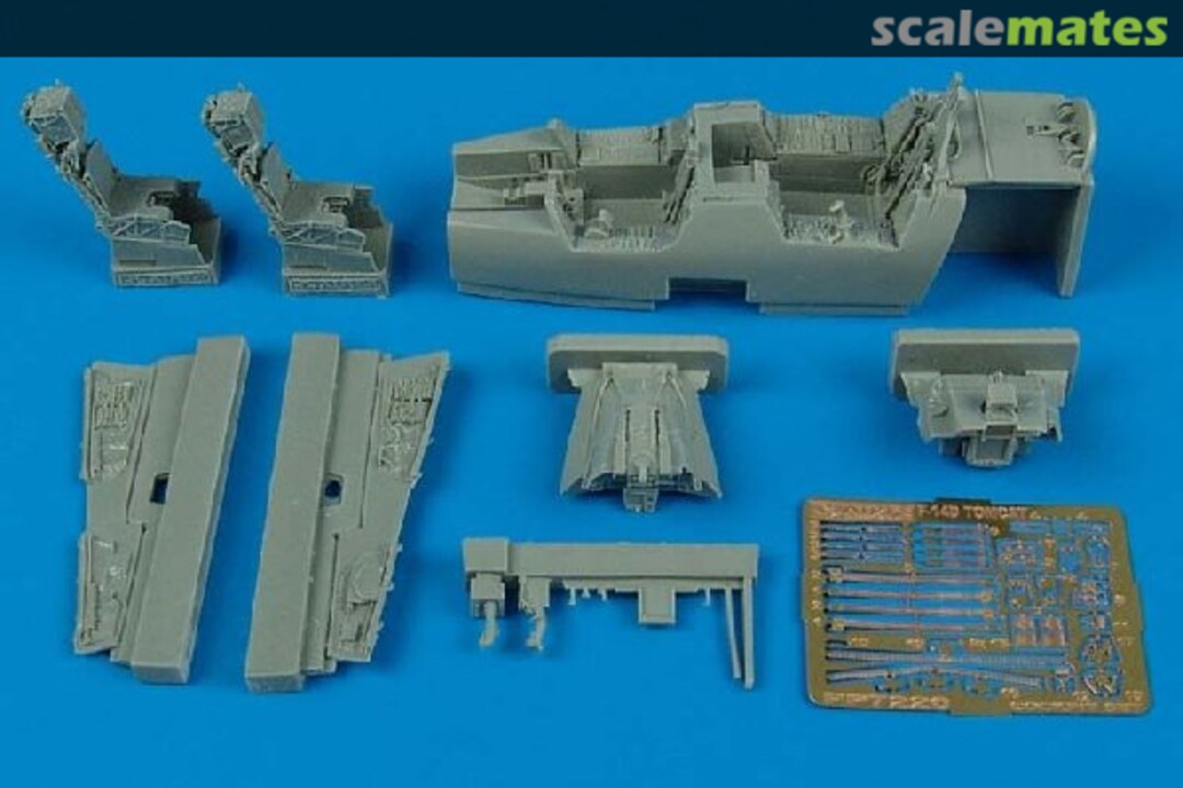 Boxart F-14D Tomcat cockpit set 7220 Aires