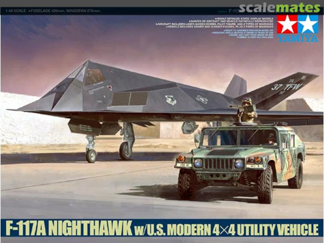 Boxart F-117A Nighthawk 89773 Tamiya