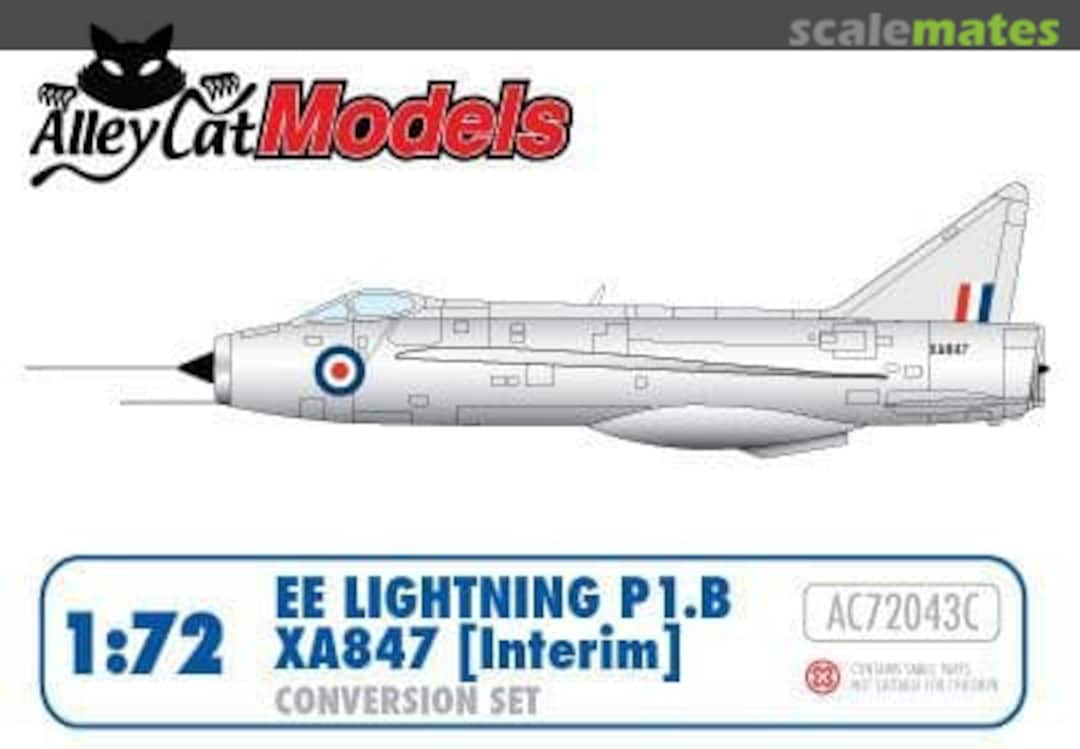 Boxart English Electric P.1B XA847 [Interim] AC72043C Alley Cat