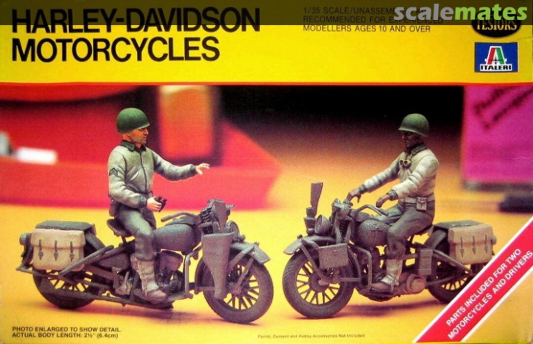 Boxart Harley-Davidson 858 Testors