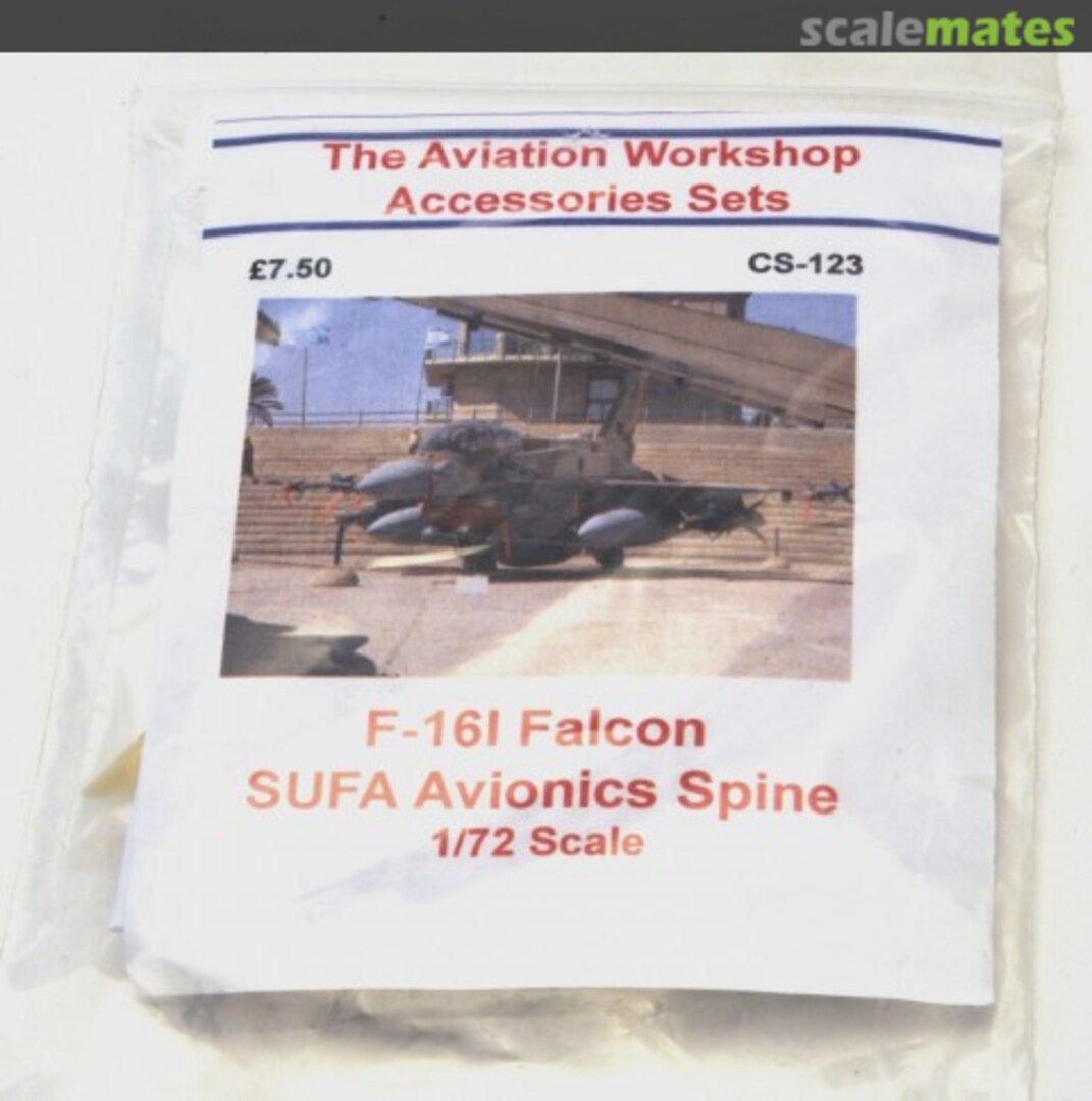 Boxart F-16I Falcon SUFA Avionics spine cs-123 The Aviation Workshop